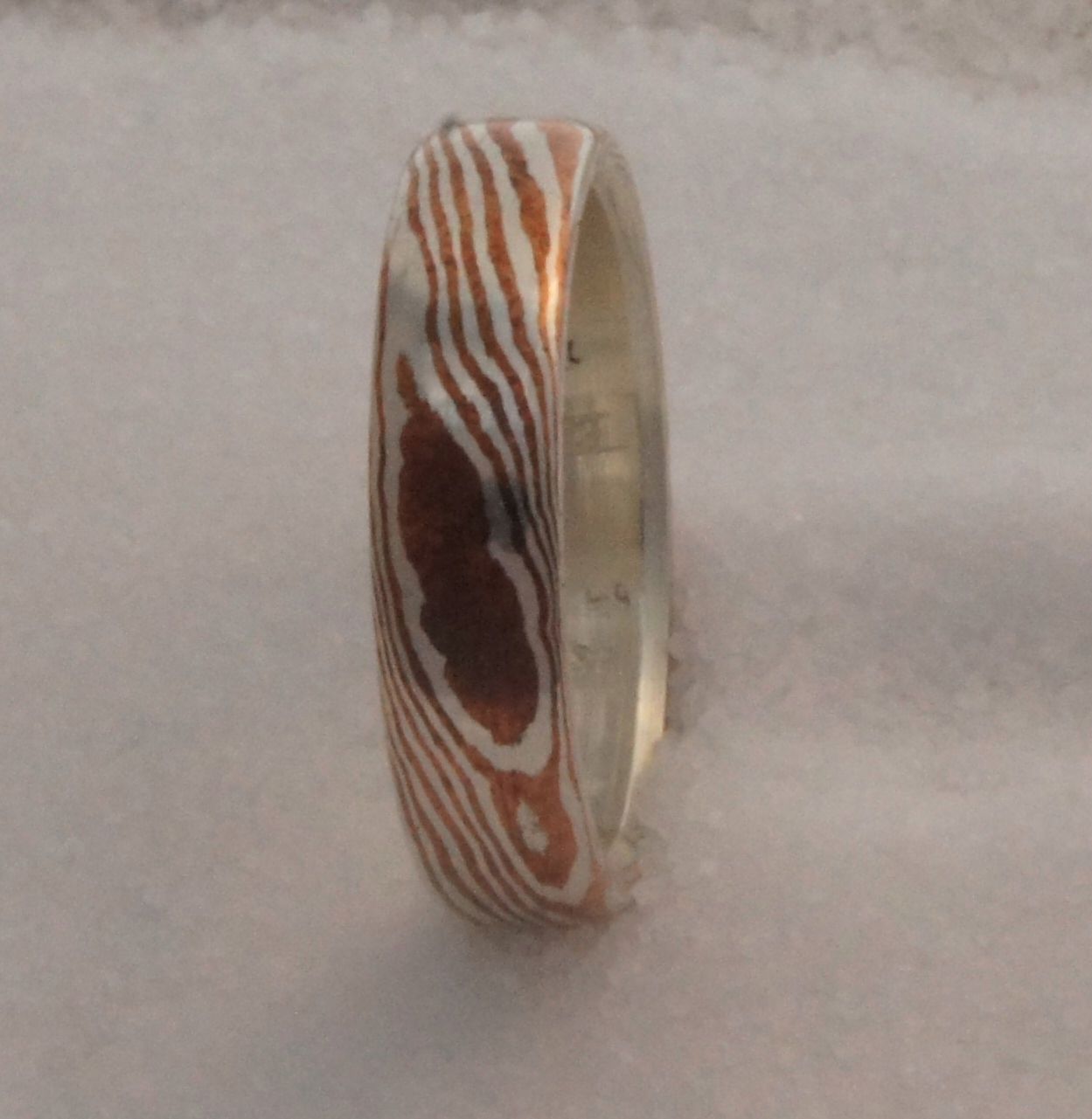 Bague damas inox