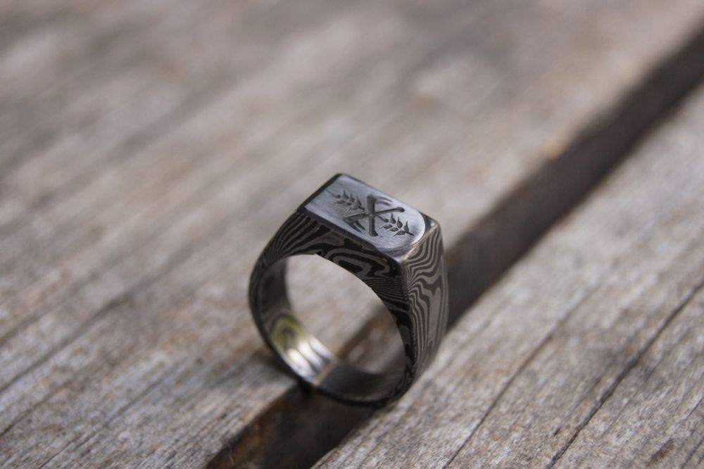 Bague damas inox