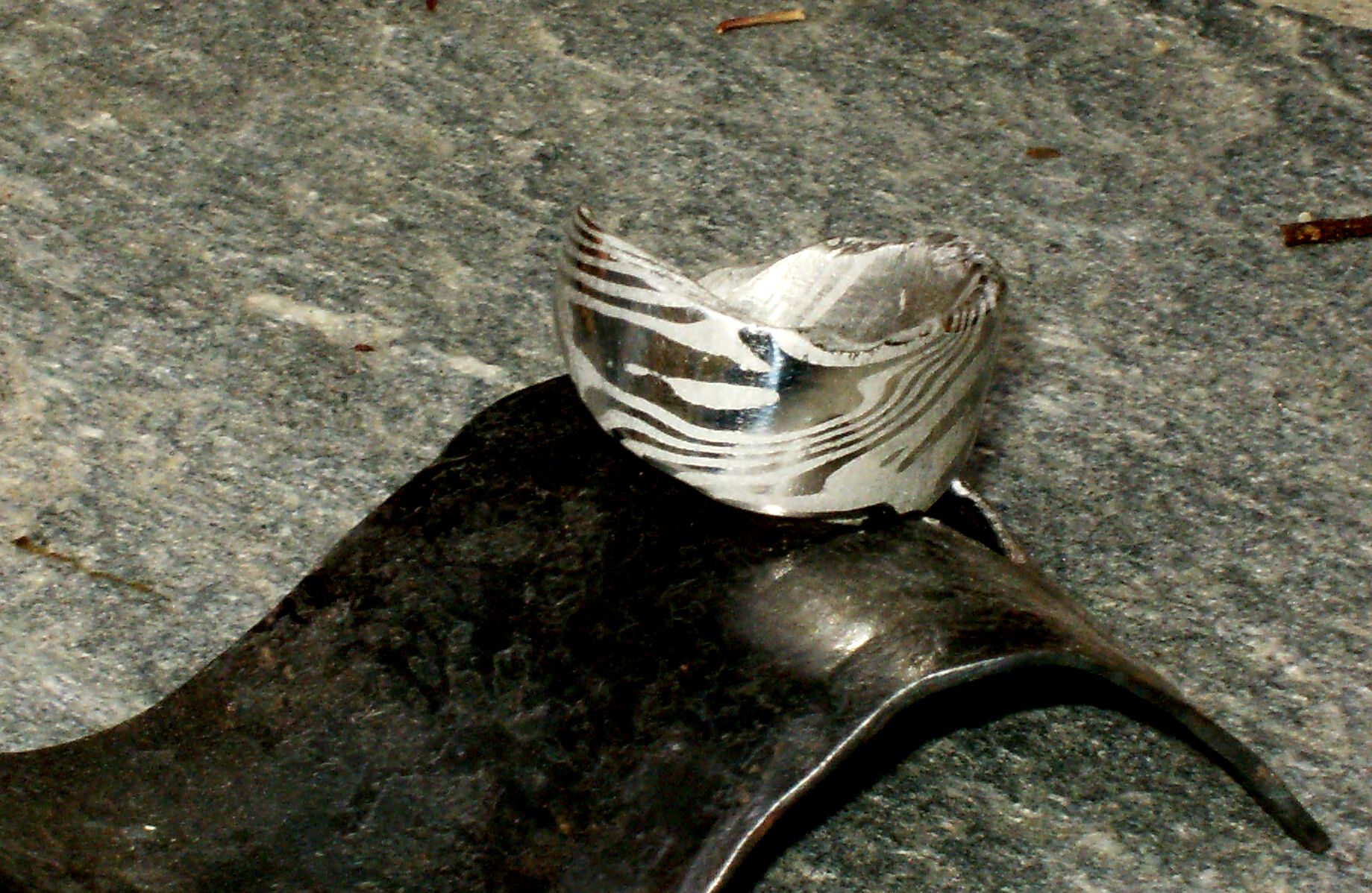 Bague damas inox